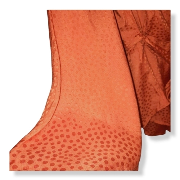 bcbgmaxazria Women's Long Sleeve Wrap |  Papaya Kimono Top - Picture 3 of 6